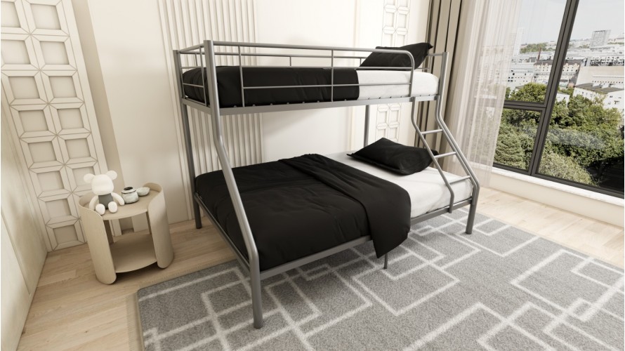 Vouwbed spiraal 1 persoon - Logeerbed met matras spiraalbodem